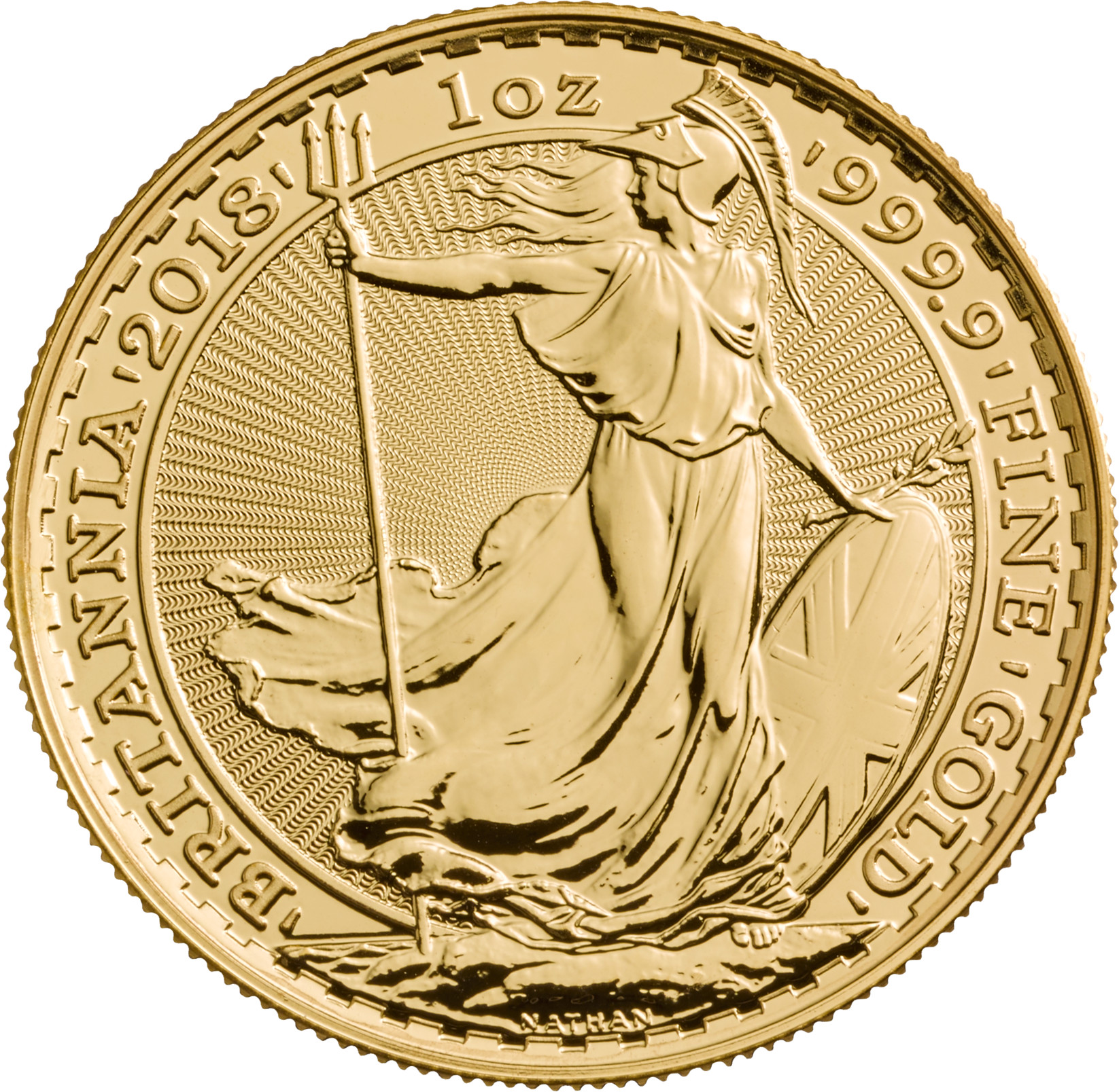 2018 Britannia One Ounce Gold Coin 1 351