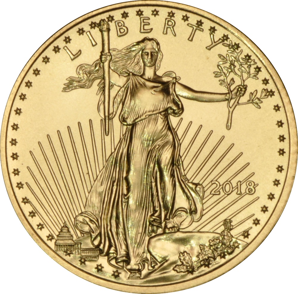 2018 Quarter Ounce American Eagle Gold Coin 370