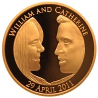 Royal Mint William and Kate Proof Gold Coin