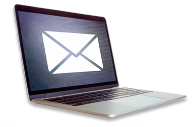Newsletter email alert on mobile